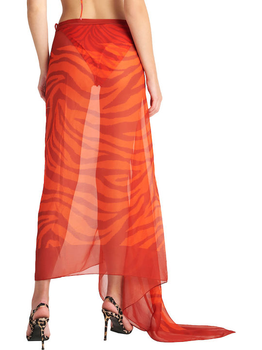 Blu4u Red Zebra Pareo 180x110 Code 25383381-07