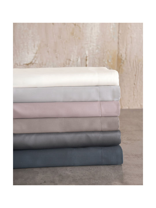 Rythmos Oxford Glacier Σετ Μαξιλαροθήκες Oxford Glacier 50x70εκ.