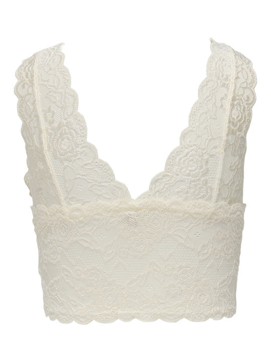 Only Bralette Σουτιέν Λευκό