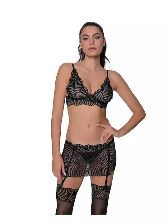 Milena by Paris Bralette Σουτιέν Μαύρο