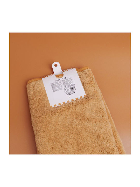 Βρεφική Πετσέτα Προσώπου/Χεριών Teddy Island Καφέ Βρεφική Πετσέτα Προσώπου/Χεριών Teddy Island Καφέ
