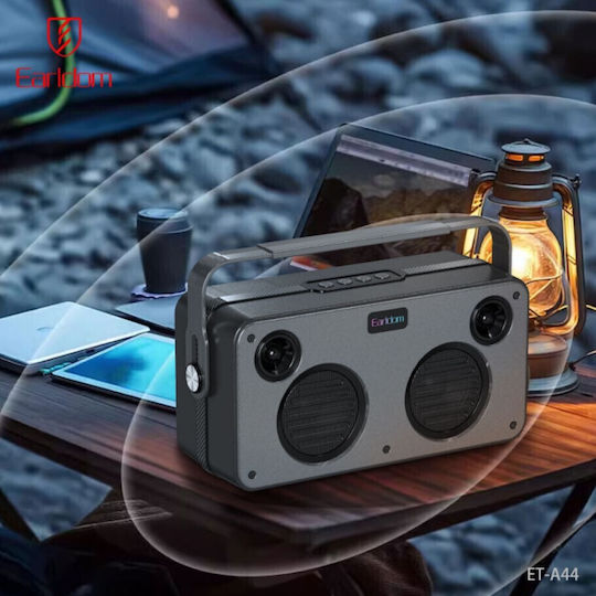 Earldom Bluetooth Speaker 8W With Battery Life Up To 5 Hours Gray ET-A44