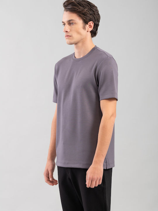 200 Short Sleeve Blouse Gray