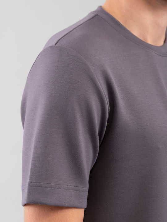 200 Short Sleeve Blouse Gray