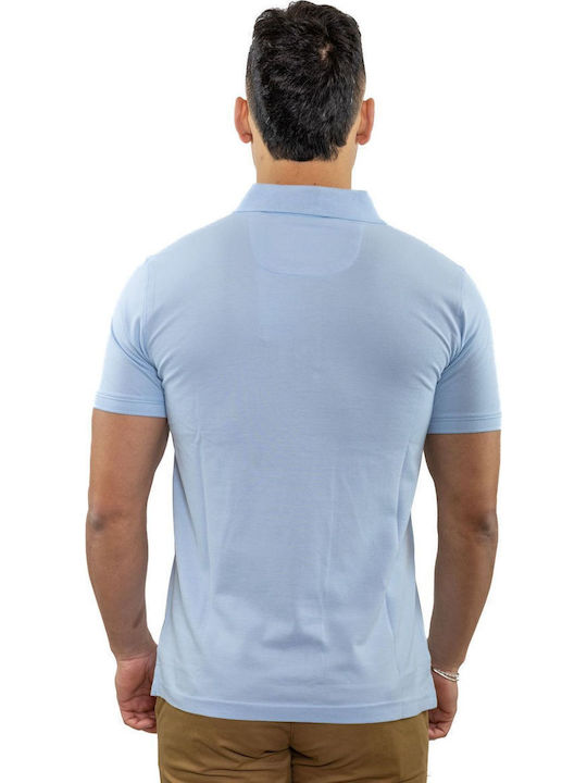 Polo Herrenblusen Hellblau