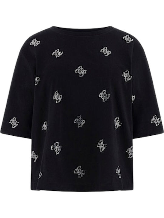 Damen T-Shirt Jblk