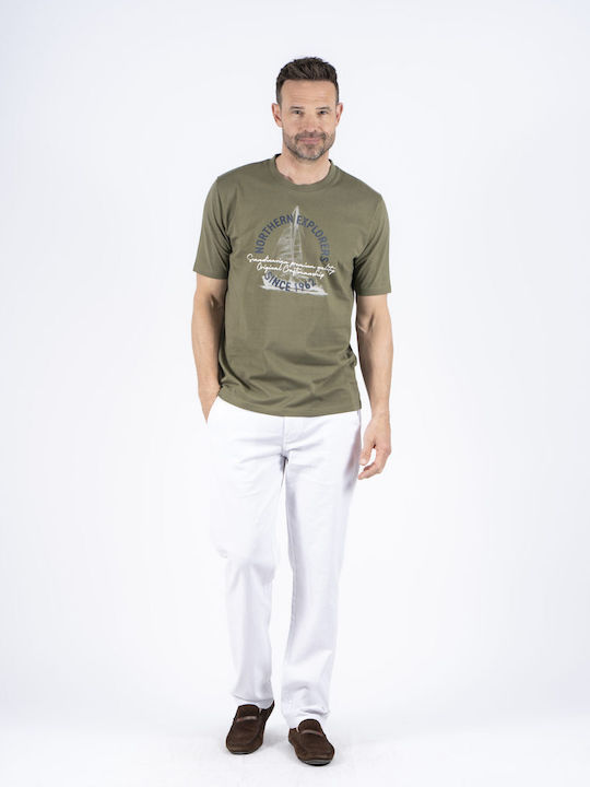 T-shirt Χακί