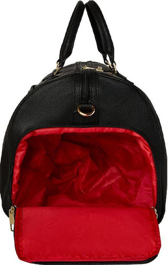 Sprayground Duffle Σακ Βουαγιάζ Μαύρο Υφασμάτινο Μ50xΠ25xΥ27εκ.