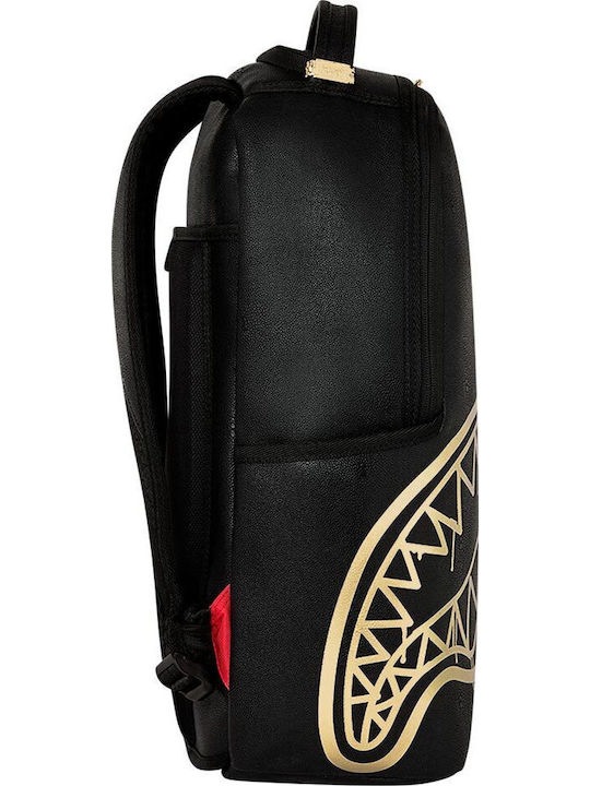 Sprayground School Backpack Black with Water Bottle Holder
