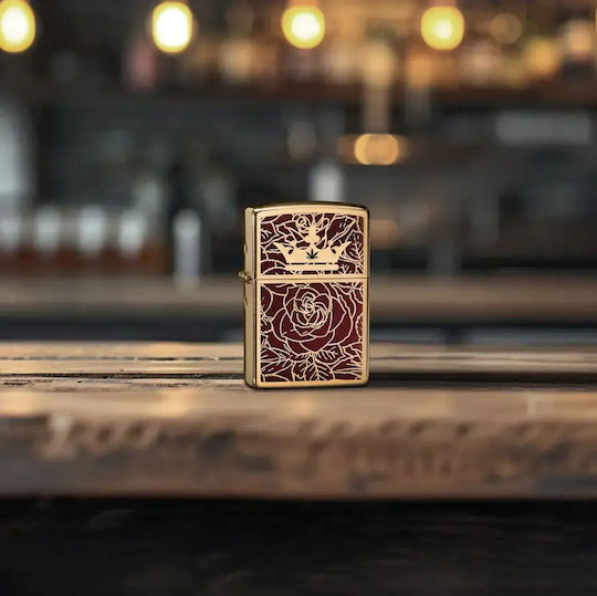 Zippo Queen Brichetă Rezistentă La Vânt Cu Flacără Roz