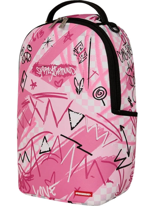 Sprayground School Backpack Pink