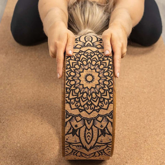Myga Mandala Yoga Hoop Brown