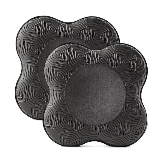 Myga Gel Yoga-Kissen 2 Stück Schwarz