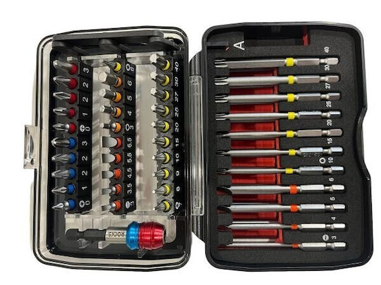 Set Biți Pentru Șurubelniță 1/4 53 Bucăți Expert