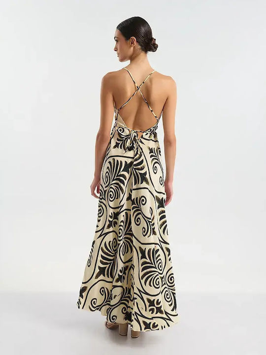 Summer Maxi Ecru Dress