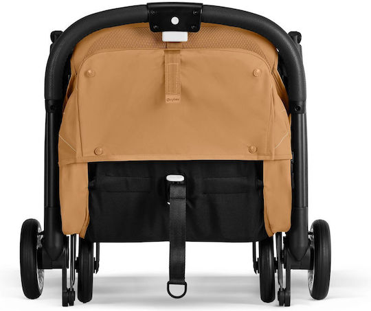 Cybex Orfeo Καρότσι Μωρού Kατάλληλο για Nεογέννητο Cinnamon Yellow / Black Frame 6.3kg