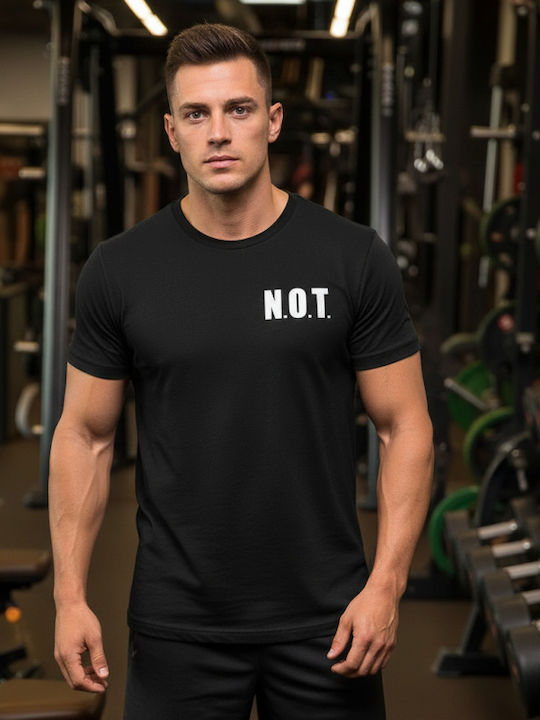T-shirt Μαύρο