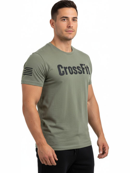 Sportliches T-Shirt Olive