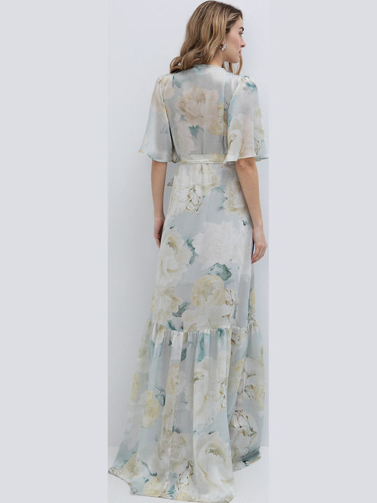 Summer Maxi Dress for Wedding and Christening Floral