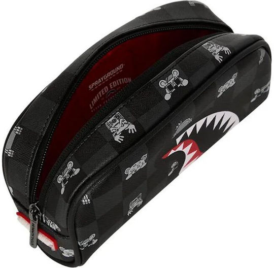 Sprayground Κασετίνα Βαρελάκι Μαύρη