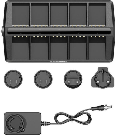 Saramonic Saramonic Charging Hub 10 Slots Witalk9-bp Batteries Black