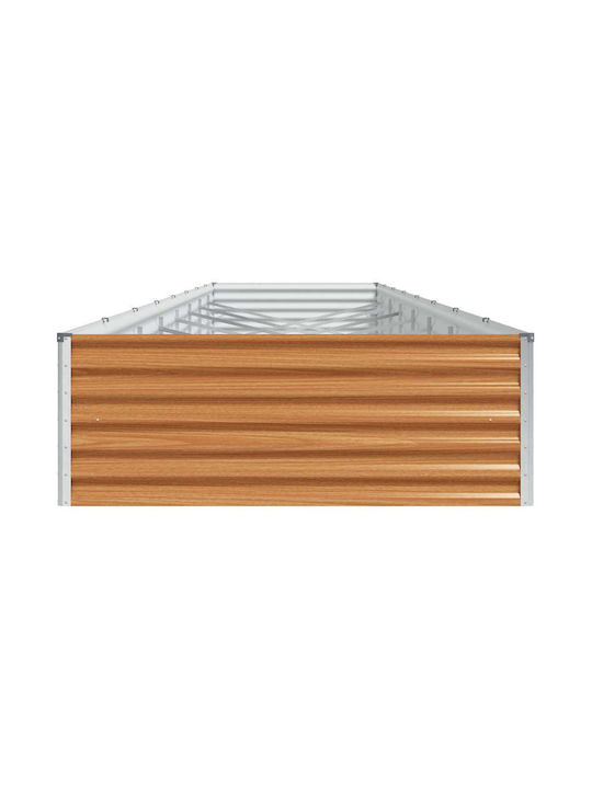 vidaXL Ζαρντινιέρα Μεταλλική Μπρούτζινη 775x100x36εκ.