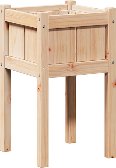 vidaXL Pot Wooden 40x40x70cm.
