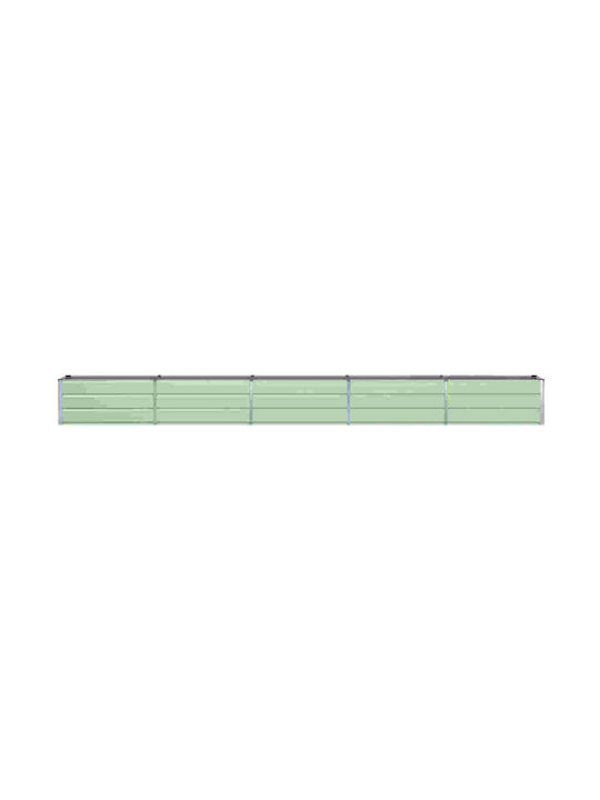 vidaXL Topf Metallisch Pastel Green 480x50x45cm.
