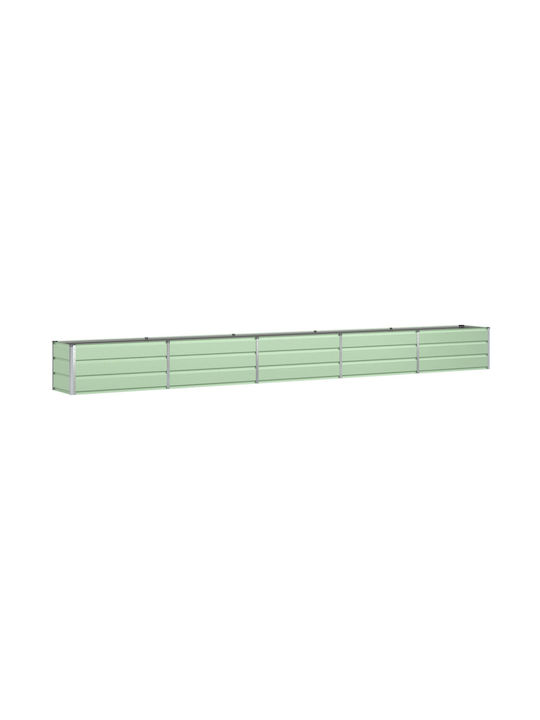 vidaXL Topf Metallisch Pastel Green 480x50x45cm.
