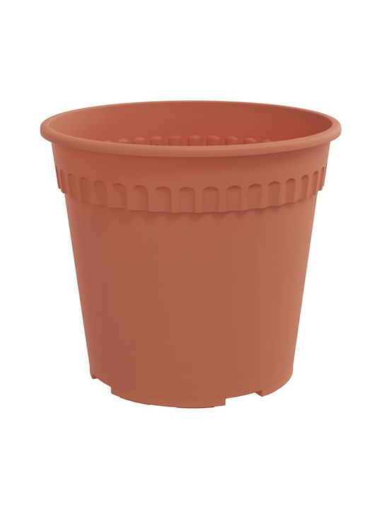 vidaXL Set 6 Ghivece Plastice Light Terracotta