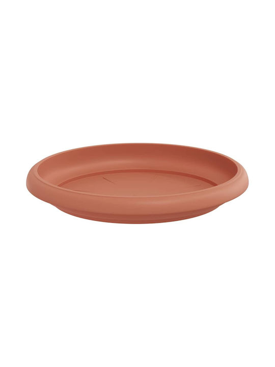vidaXL Set 24 Ghivece De Flori Din Plastic Cărămiziu 12.5x10cm