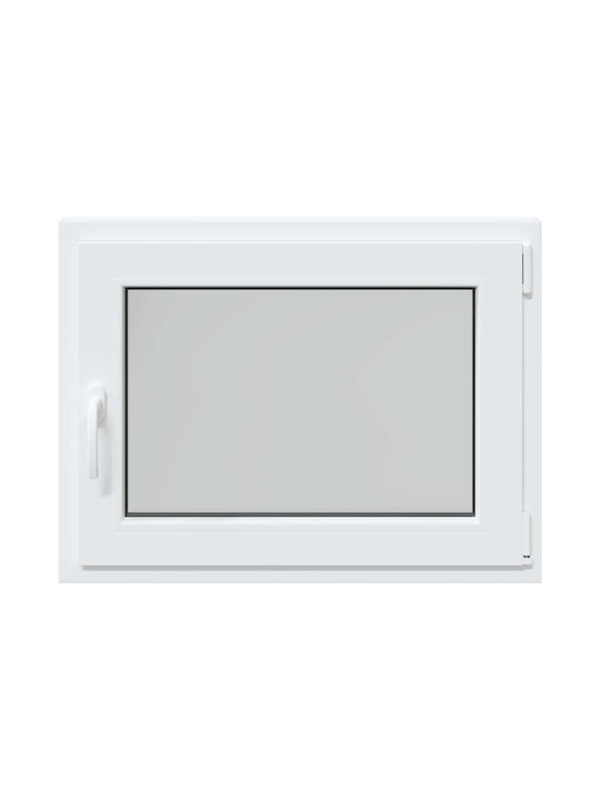 vidaXL Откриваем Прозорец PVC Ш80xВ50см