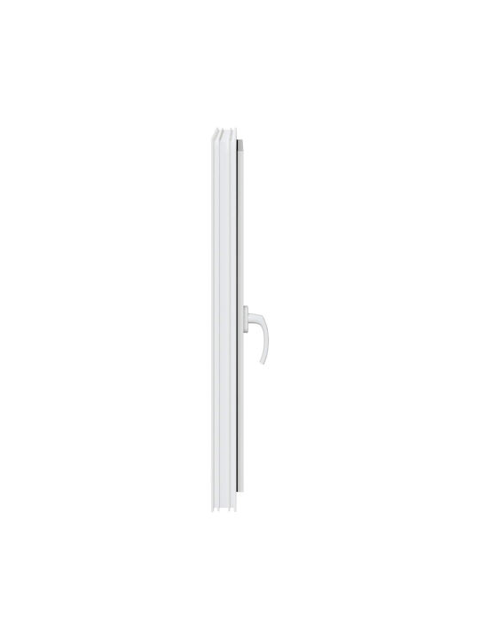 vidaXL Hinged PVC Window W60xH80cm