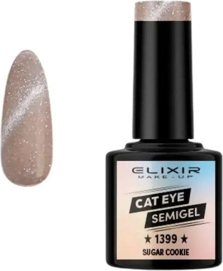 Elixir Gel Nagellack Sugar Cookie #1399 Katzenauge 8ml C163586