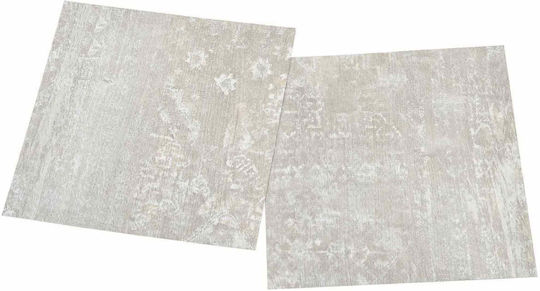 Vidaxl Floor Tiles 55 Pcs Light Grey 5.11 Sq M Pvc