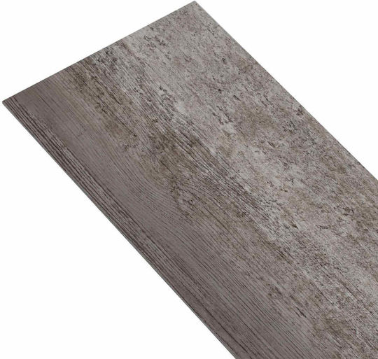 Vidaxl Αυτοκόλλητη Πλάκα Δαπέδου 32 Pcs Ριγέ Ξύλο 4,46 Τ.μ Pvc