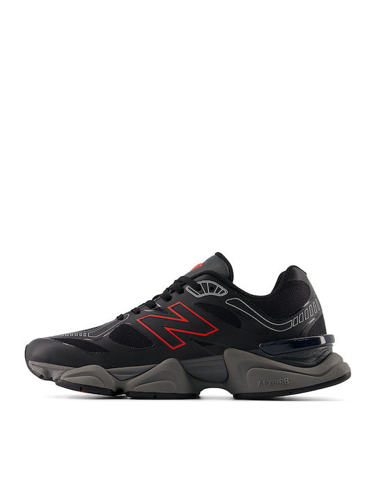 U9060 Men's Black Sneakers