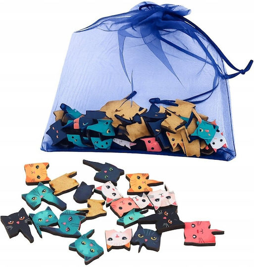 Ξύλινο Παιδικό Puzzle Pcs. 62pcs Lean Toys