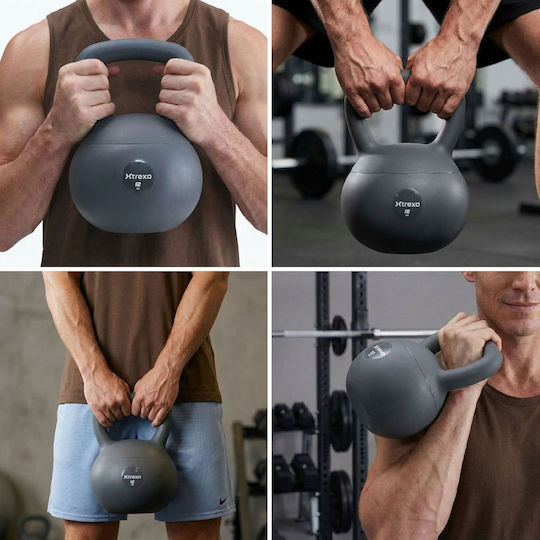 Xtrexo Kettlebell Soft 12 Kg Gri