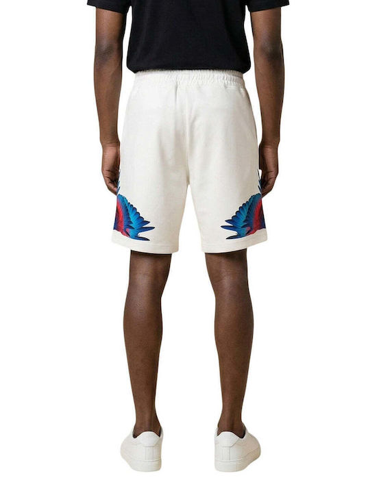 Marcelo Burlon Мъжка Бежова Бермуда