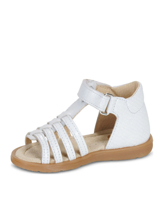 Kids' White Sandals
