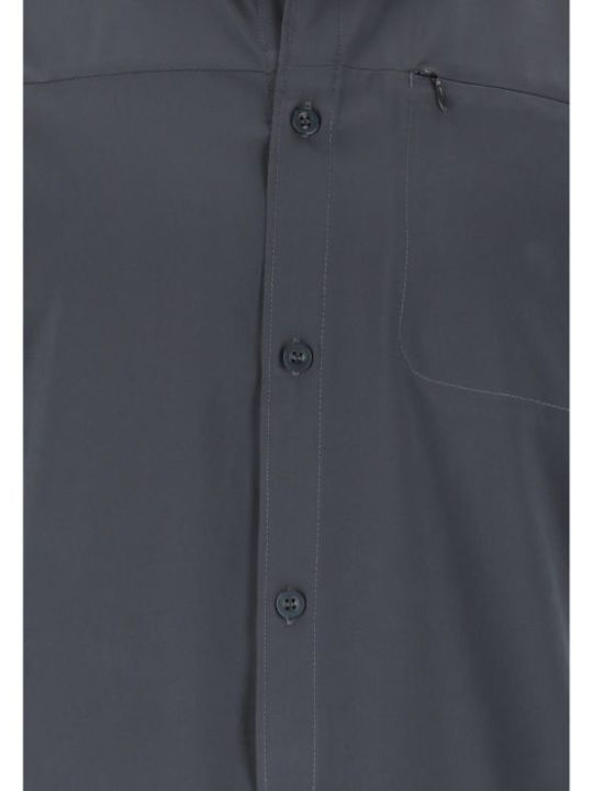 Short Sleeve Shirt in Regular Fit Ombre Blue