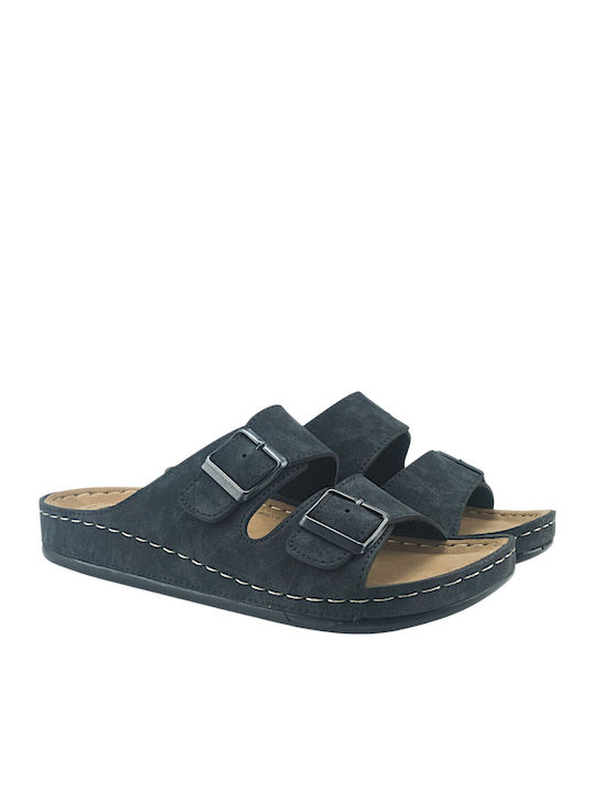 Women's Flat Sandals Black
