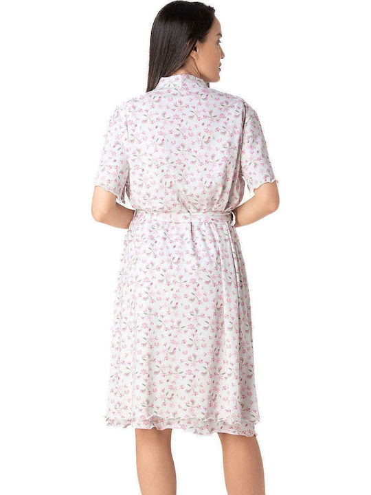 Relax Lingerie Summer Women's Robe Rose Paisley