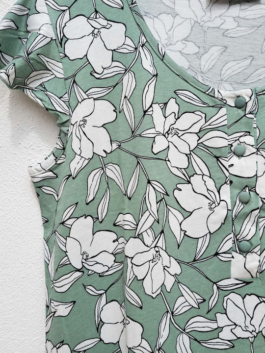 Passion Summer Women's Nightgown Green