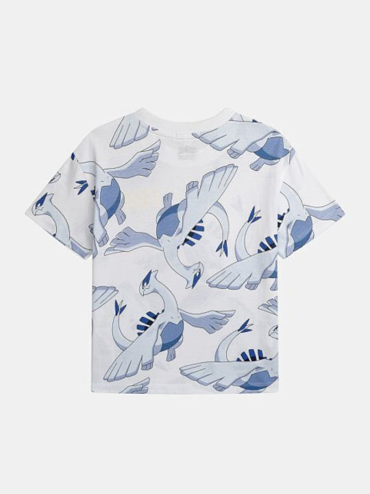 Παιδική Μπλούζα Κοντομάνικη Λευκο Pokemon Lugia