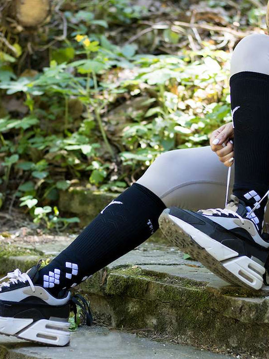 Try to Fly Men's Thermals Compression Socks Black