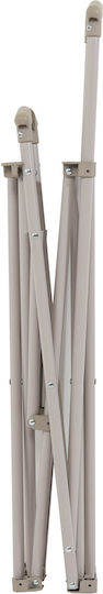 5Five Beach Chair with High Back Beige 90x80x75cm