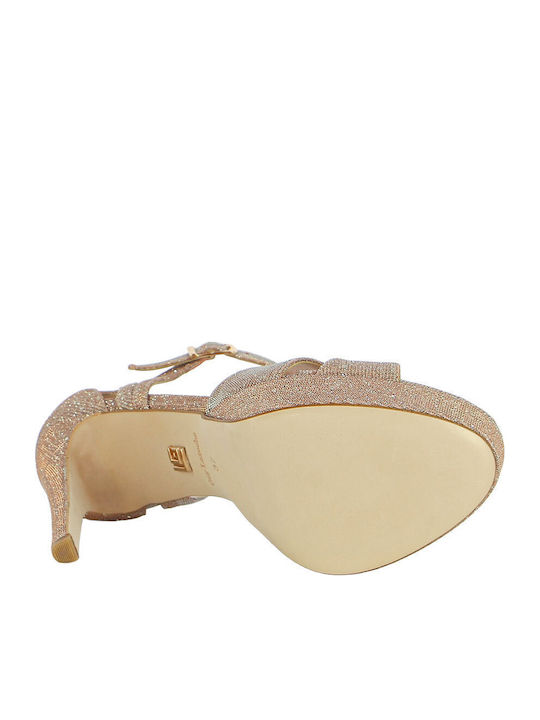 Gold Damen Sandalen