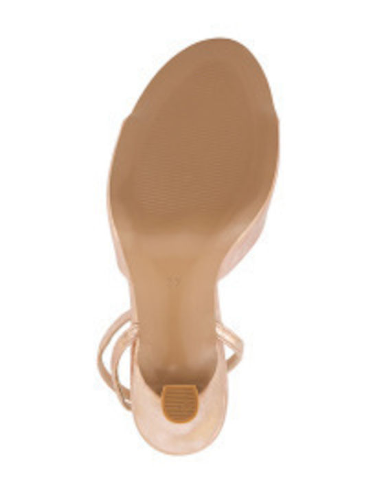 Leather Sandals Pink